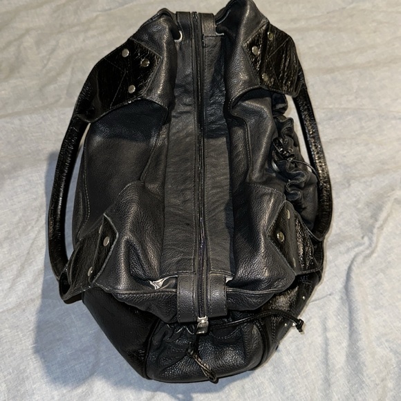 Griffazzi Genuine Leather Hobo Satchel Bag BNNT - Picture 8 of 16